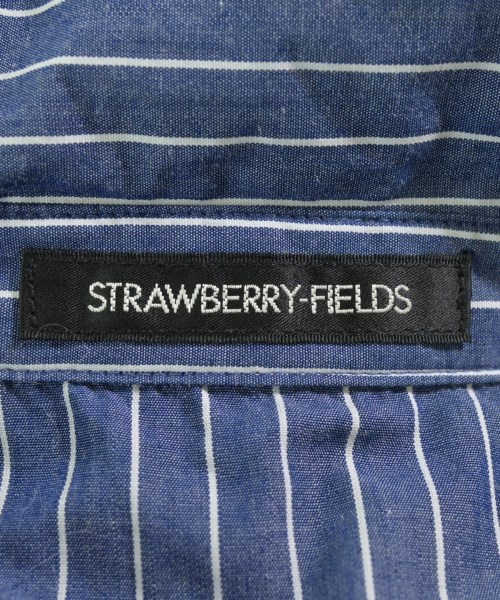 STRAWBERRY Fields（ストロベリーフィールズ）シャツワンピース 青 サイズ:2(M位) レディース/2200663087013