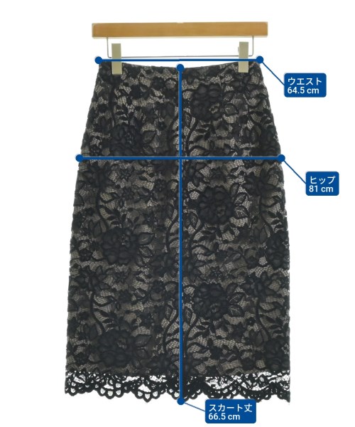 STRAWBERRY Fields（ストロベリーフィールズ）ロング・マキシ丈スカート 黒 サイズ:-(S位) レディース/2200663087099