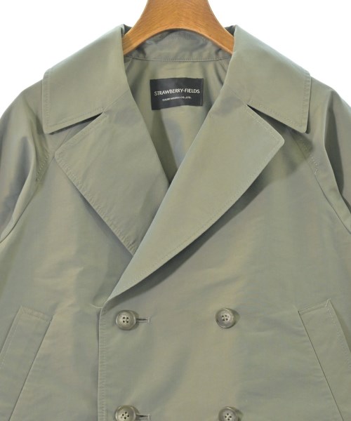 STRAWBERRY Fields（ストロベリーフィールズ）ピーコート カーキ サイズ:F レディース/2200661835012