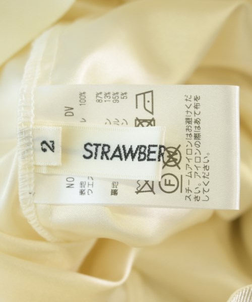STRAWBERRY Fields（ストロベリーフィールズ）ひざ丈スカート 白 サイズ:2(M位) レディース/2200726113048