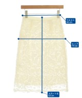 STRAWBERRY Fields（ストロベリーフィールズ）ひざ丈スカート 白 サイズ:2(M位) レディース/2200726113048
