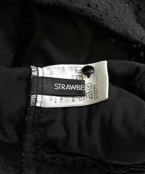 STRAWBERRY Fields（ストロベリーフィールズ）ブラウス 黒 サイズ:-(L位) レディース/2200680174031