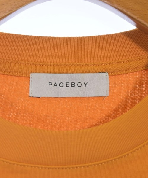 PAGE BOY（ページボーイ）Tシャツ・カットソー オレンジ サイズ:F レディース/2200632429059