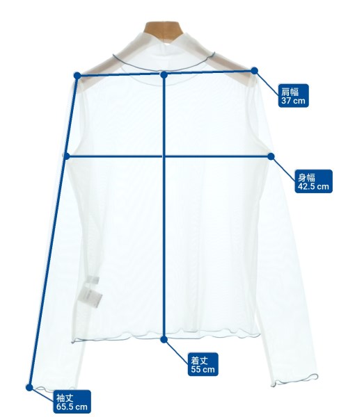 PAGE BOY（ページボーイ）Tシャツ・カットソー 白 サイズ:F レディース/2200621911091