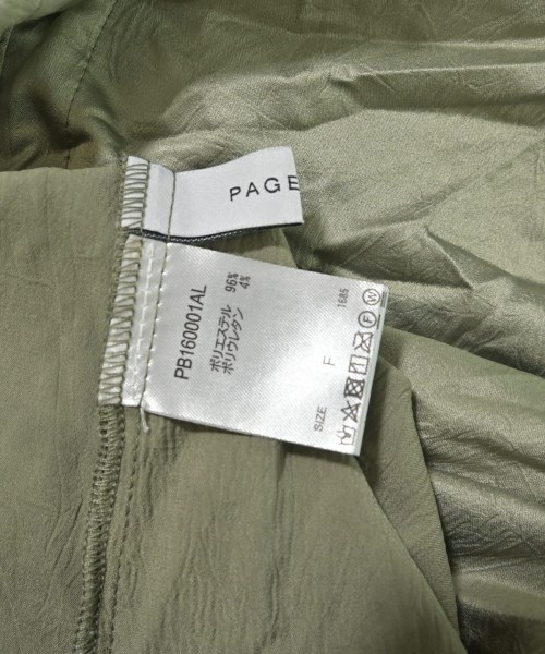 PAGE BOY（ページボーイ）ブラウス カーキ サイズ:F レディース/2200638932010