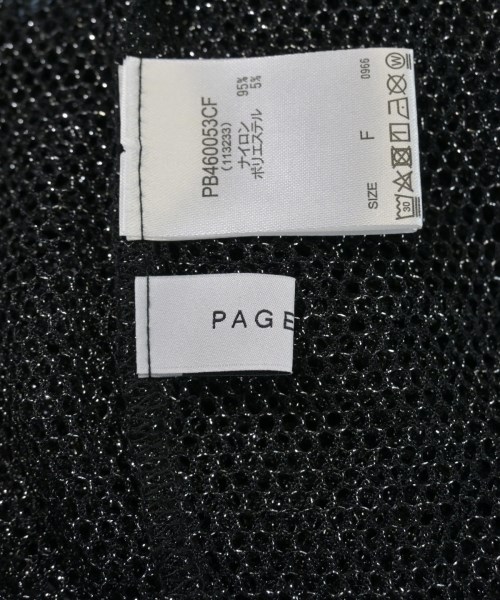 PAGE BOY（ページボーイ）ブラウス 黒 サイズ:F レディース/2200644770132