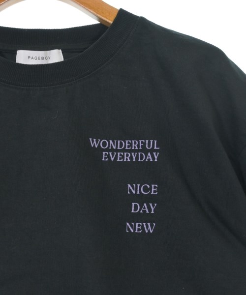 PAGE BOY（ページボーイ）Tシャツ・カットソー 黒 サイズ:F レディース/2200633696283