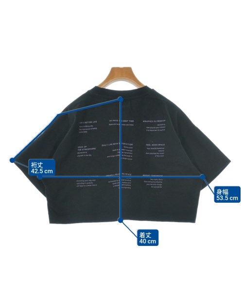 PAGE BOY（ページボーイ）Tシャツ・カットソー 黒 サイズ:F レディース/2200633696283