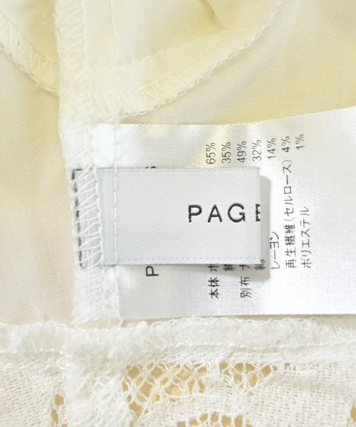PAGE BOY（ページボーイ）カジュアルシャツ 白 サイズ:F レディース/2200633696290