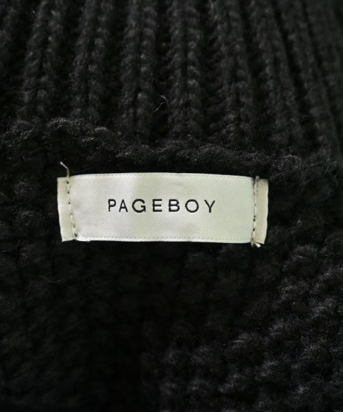 PAGE BOY（ページボーイ）ニット・セーター 黒 サイズ:F レディース/2200606940177