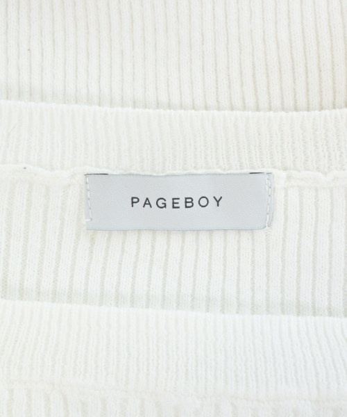 PAGE BOY（ページボーイ）ニット・セーター 白 サイズ:F レディース/2200672375071