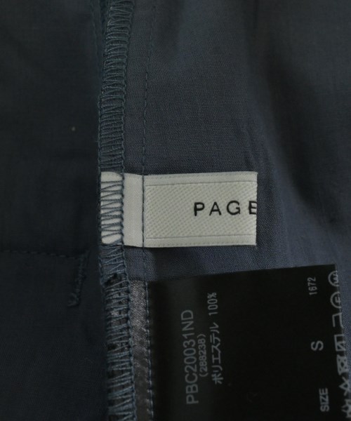 PAGE BOY（ページボーイ）スラックス 青 サイズ:S レディース/2200652971040