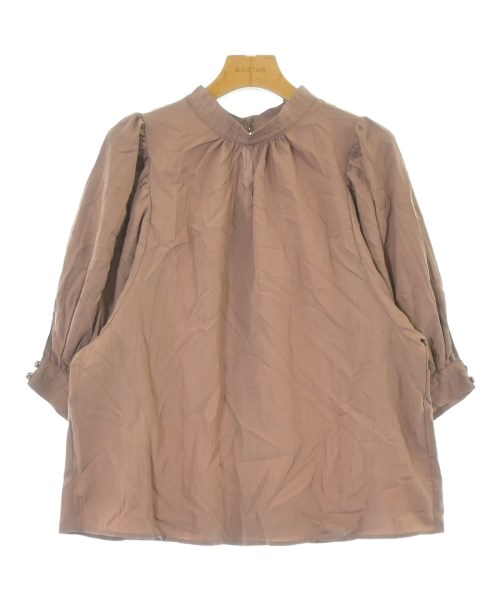 PAGE BOY(ページボーイ)ブラウス 茶 サイズ:F/2200658827020