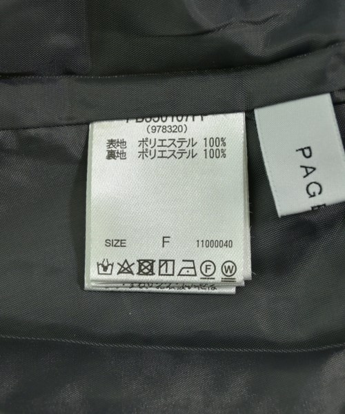 PAGE BOY（ページボーイ）ショートパンツ グレー サイズ:F レディース/2200710589156