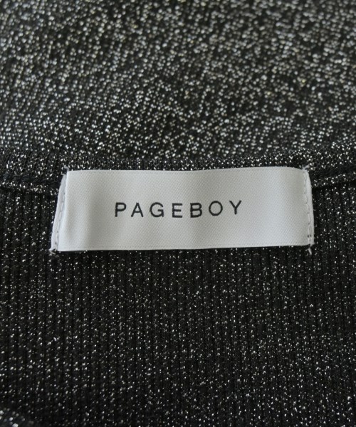 PAGE BOY（ページボーイ）Tシャツ・カットソー 黒 サイズ:F レディース/2200653746074