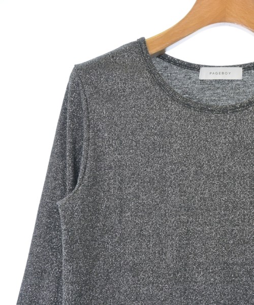 PAGE BOY（ページボーイ）Tシャツ・カットソー 黒 サイズ:F レディース/2200653746074