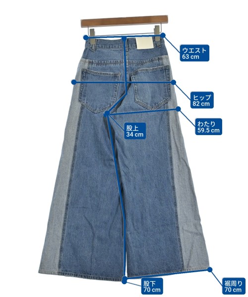 PAGE BOY（ページボーイ）デニムパンツ 青 サイズ:25(S位) レディース/2200650239043