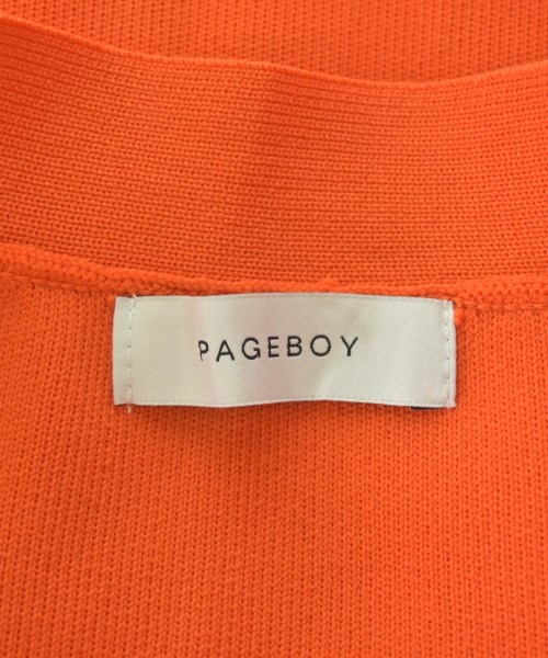 PAGE BOY（ページボーイ）カーディガン オレンジ サイズ:F レディース/2200696241086