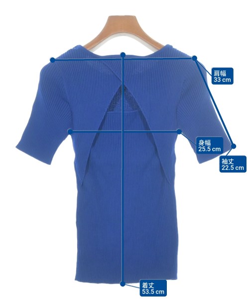 PAGE BOY（ページボーイ）ニット・セーター 青 サイズ:F レディース/2200663414017