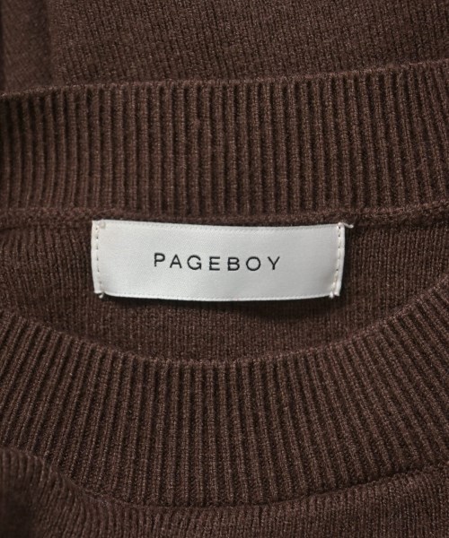 PAGE BOY（ページボーイ）ワンピース 茶 サイズ:F レディース/2200661658185