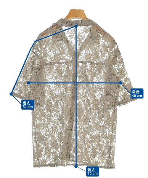 PAGE BOY（ページボーイ）カジュアルシャツ 茶 サイズ:F レディース/2200664784140