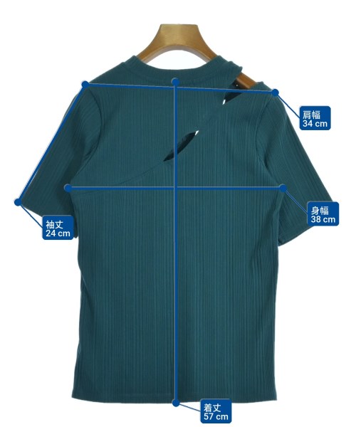 PAGE BOY（ページボーイ）Tシャツ・カットソー 青 サイズ:F レディース/2200725301019