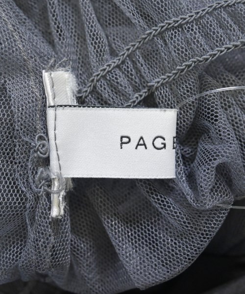 PAGE BOY（ページボーイ）ロング・マキシ丈スカート グレー サイズ:F レディース/2200733992056