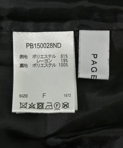 PAGE BOY（ページボーイ）ショートパンツ 黒 サイズ:F レディース/2200723367093