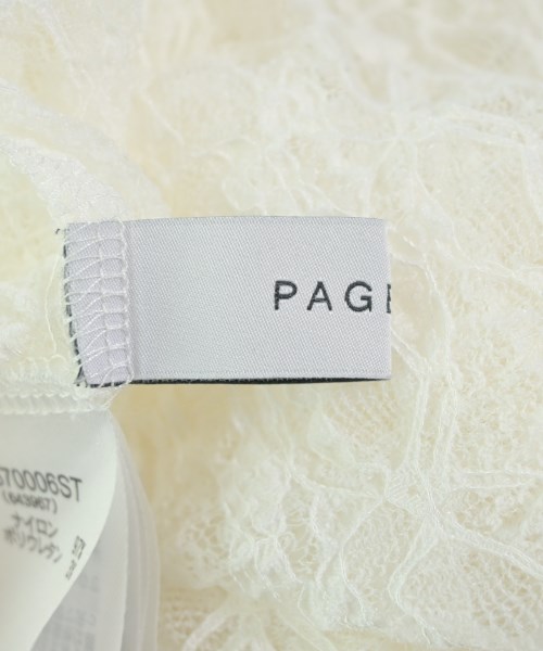 PAGE BOY（ページボーイ）ブラウス 白 サイズ:F レディース/2200683462036