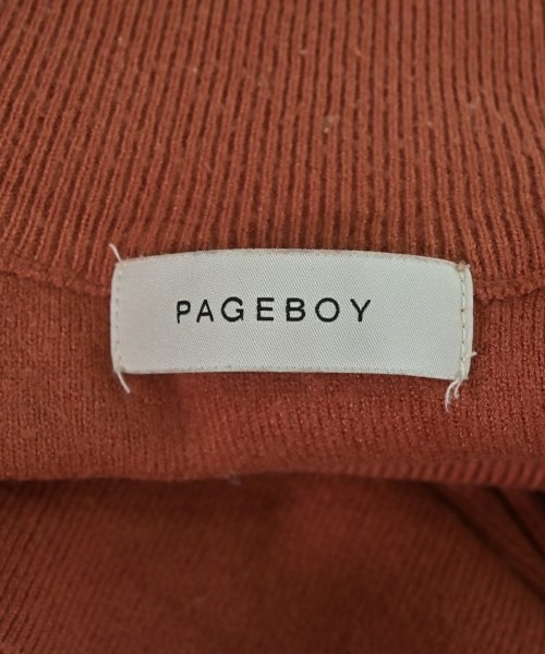 PAGE BOY（ページボーイ）ニット・セーター オレンジ サイズ:F レディース/2200687583102