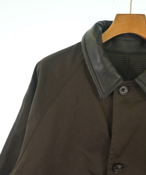 MEN'S BIGI（メンズ　ビギ）ステンカラーコート 茶 サイズ:3(L位) メンズ/2200636280212