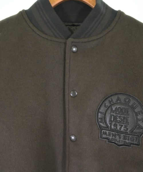 MEN'S BIGI（メンズ　ビギ）スタジャン 茶 サイズ:3(L位) メンズ/2200636280243