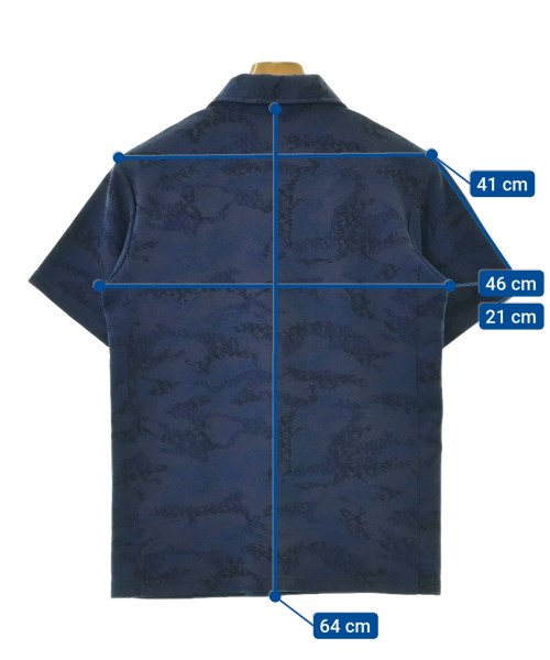 MEN'S BIGI（メンズ　ビギ）ポロシャツ 青 サイズ:01(S位) メンズ/2200530647081