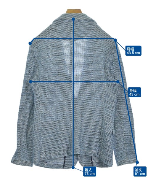 MEN'S BIGI（メンズ　ビギ）カジュアルジャケット 青 サイズ:M メンズ/2200627842023