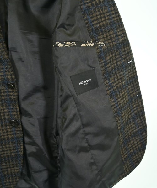 MEN'S BIGI（メンズ　ビギ）テーラードジャケット 茶 サイズ:1(S位) メンズ/2200714986067