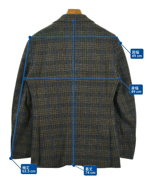 MEN'S BIGI（メンズ　ビギ）テーラードジャケット 茶 サイズ:1(S位) メンズ/2200714986067