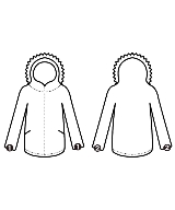 MEN'S MELROSE（メンズ　メルローズ）モッズコート 茶 サイズ:4(XL位) メンズ/2200624912019