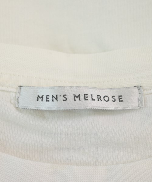 MEN'S MELROSE（メンズ　メルローズ）Tシャツ・カットソー 白 サイズ:4(XL位) メンズ/2200620418065