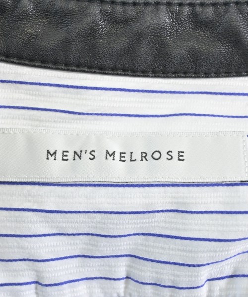 MEN'S MELROSE（メンズ　メルローズ）カジュアルシャツ 白 サイズ:3(L位) メンズ/2200656459070