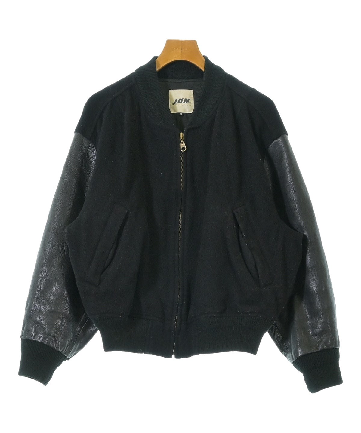   スタジャン M ブラック　じゅん JUN MEN（ジュンメン）スタジャン 黒 サイズ:M メンズ/2200642075048