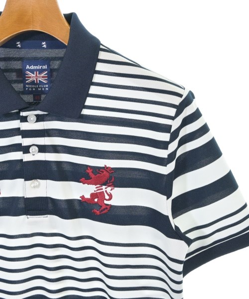 NICOLE CLUB FOR MEN（ニコルクラブフォーメン）ポロシャツ 白 サイズ:46(M位) メンズ/2200627706134