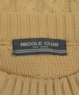 NICOLE CLUB FOR MEN（ニコルクラブフォーメン）ニット・セーター ベージュ サイズ:-(XL位) メンズ/2200608821061