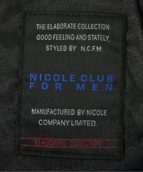 NICOLE CLUB FOR MEN（ニコルクラブフォーメン）その他 グレー サイズ:46(M位) メンズ/2200650069060