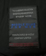 NICOLE CLUB FOR MEN（ニコルクラブフォーメン）チェスターコート 黒 サイズ:50(XL位) メンズ/2200709534013