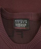 NICOLE CLUB FOR MEN（ニコルクラブフォーメン）ニット・セーター 赤 サイズ:46(M位) メンズ/2200668080095