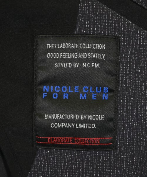 NICOLE CLUB FOR MEN（ニコルクラブフォーメン）カジュアルジャケット グレー サイズ:50(XL位) メンズ/2200689481079