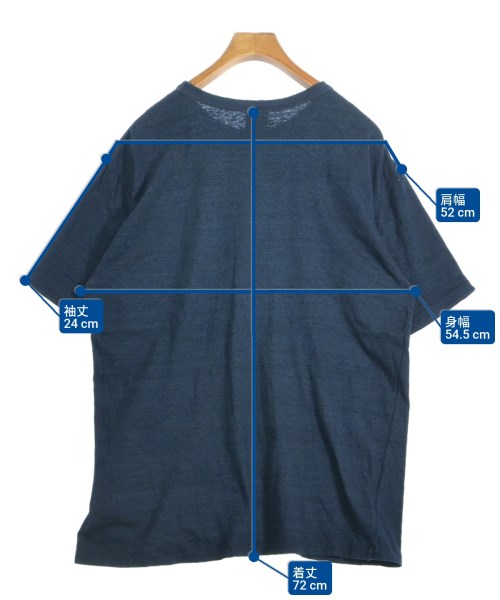 NORTH MARINE DRIVE（ノースマリンドライブ）Tシャツ・カットソー 紺 サイズ:5(XXL位) メンズ/2200658863752