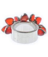 SWATCH（スウォッチ）リング 赤 サイズ:13 レディース/2200628672308