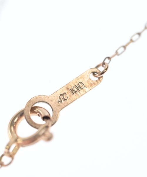 4ﾟC（ヨンドシー）ネックレス ゴールド サイズ:- レディース/2200611013170