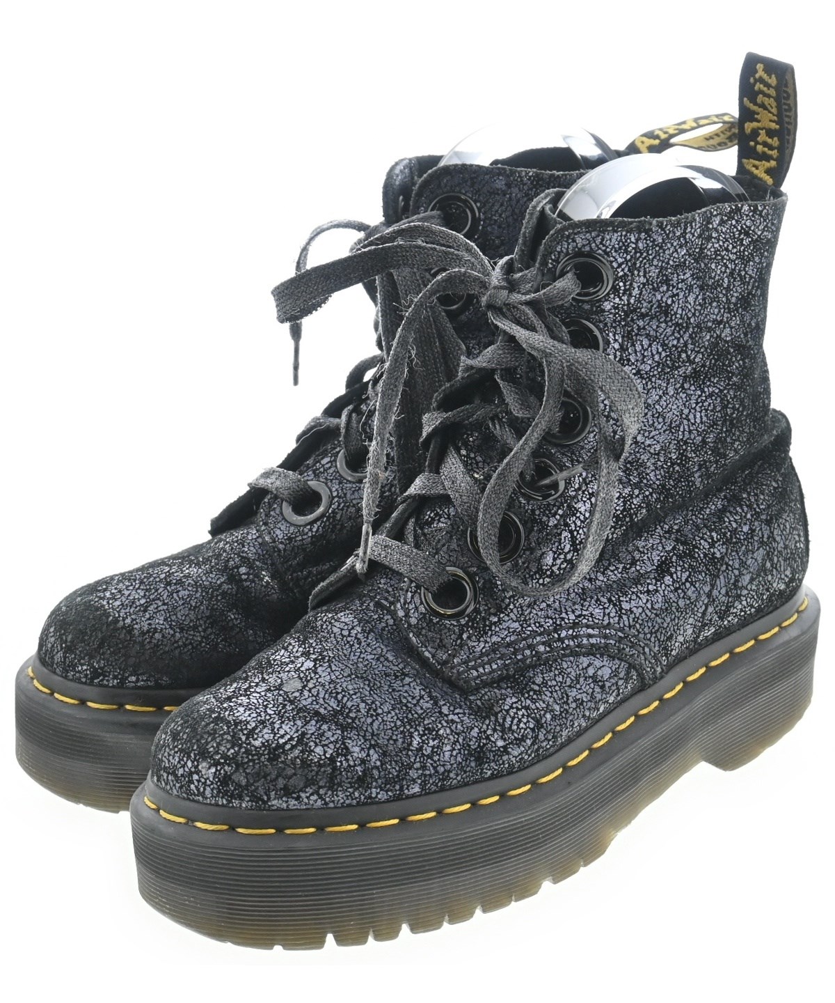Dr.Martens（ドクターマーチン）ブーツ 紺 サイズ:UK4(22.5cm位